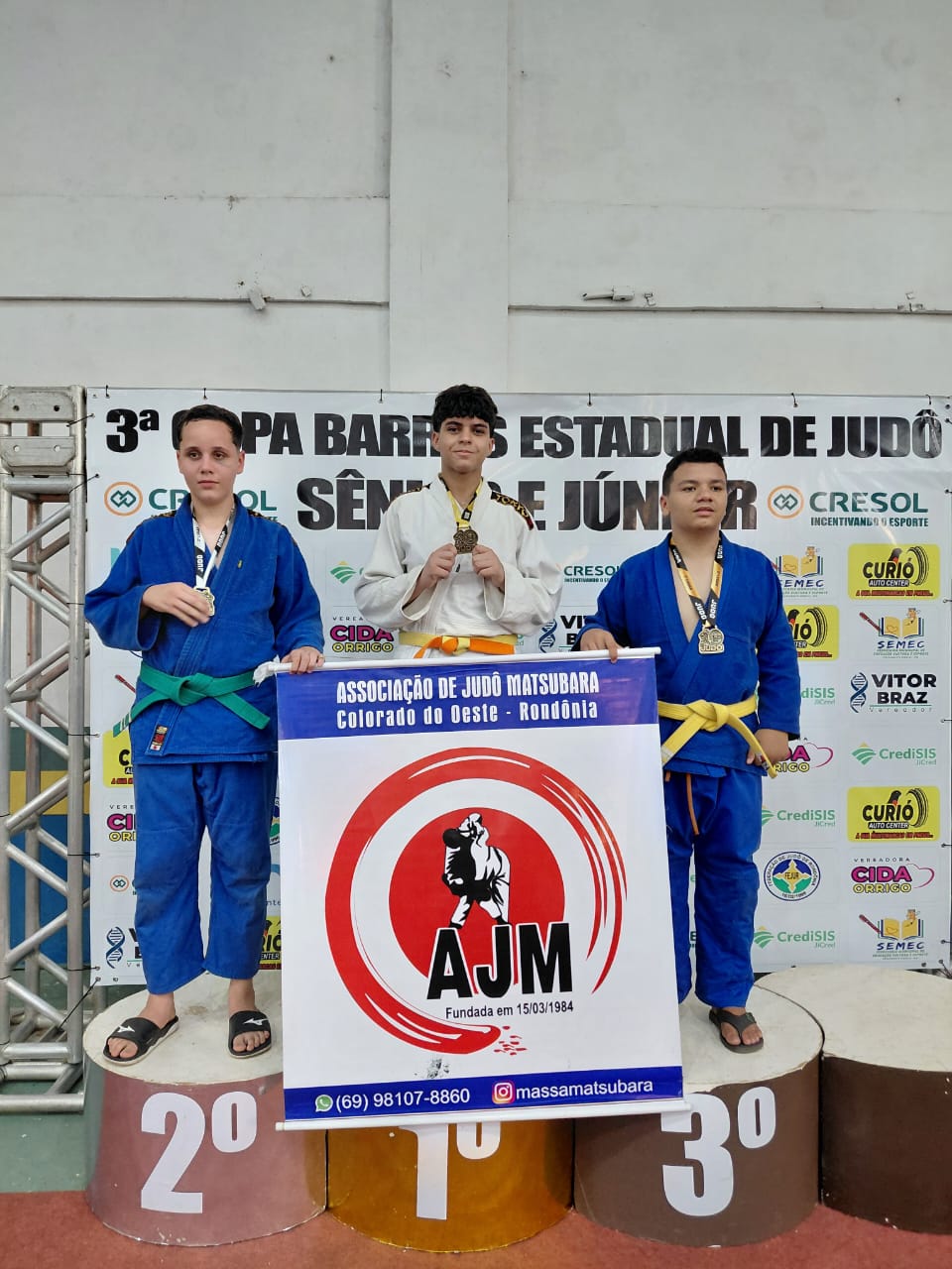 Caio Victor do Nascimento Lages (Ouro) SUB-15 MASCULINO PESADO (-81kg)