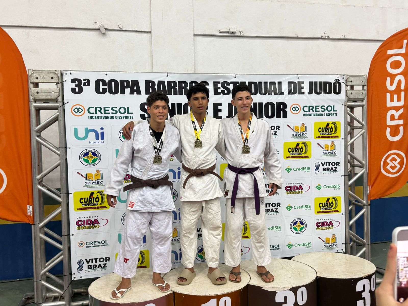 Samuel Viggiano Azevedo Montreuil(Bronze) CADETE MASCULINO LEVE (-66kg)